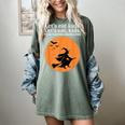 Let's Eat Kids Punctuation Saves Live Witch Grammar Teacher Women's Comfort Colors T-Shirt Berry