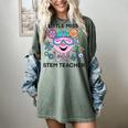 Little Miss Stem Teacher Women's Comfort Colors T-Shirt Berry Little Miss Stem Teacher Women's Comfort Colors T-Shirt Berry