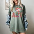 I Love Art Artist Painter Colorful Painting Art Teacher Women's Comfort Colors T-Shirt Berry I Love Art Artist Painter Colorful Painting Art Teacher Women's Comfort Colors T-Shirt Berry