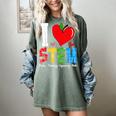 I Love STEM Student Teacher 1st Day Of School Back To School Women's Comfort Colors T-Shirt Berry I Love STEM Student Teacher 1st Day Of School Back To School Women's Comfort Colors T-Shirt Berry