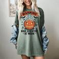 Mad Scientist Pumpkin Science Teacher Halloween Costume Kids Women's Comfort Colors T-Shirt Berry Mad Scientist Pumpkin Science Teacher Halloween Costume Kids Women's Comfort Colors T-Shirt Berry