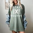 Math Teacher Appreciation Stay Positive Absolute Value Women's Comfort Colors T-Shirt Berry Math Teacher Appreciation Stay Positive Absolute Value Women's Comfort Colors T-Shirt Berry