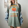 Math Teacher Halloween Quote I'm Scary All Year Long Men Women Women's Comfort Colors T-Shirt Berry