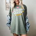 Mathematician And Mathematics Teacher Algebra Queen Women's Comfort Colors T-Shirt Berry Mathematician And Mathematics Teacher Algebra Queen Women's Comfort Colors T-Shirt Berry