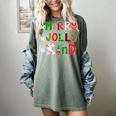 Be Merry Be Jolly Be Kind Merry Christmas Teacher Xmas Pjs Women's Comfort Colors T-Shirt Berry Be Merry Be Jolly Be Kind Merry Christmas Teacher Xmas Pjs Women's Comfort Colors T-Shirt Berry