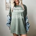 Music Teacher Definition Back To School First Day Women's Comfort Colors T-Shirt Berry Music Teacher Definition Back To School First Day Women's Comfort Colors T-Shirt Berry