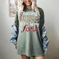 Music Teacher Teaching Music Is My Forte For Music Lovers Women's Comfort Colors T-Shirt Berry