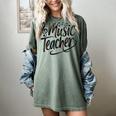 Music Teacher For Women Elementary First Day Of School Women's Comfort Colors T-Shirt Berry