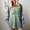 Oh Geometree Christmas Tree Geometry Math Teacher Women's Comfort Colors T-Shirt Berry