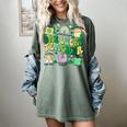 One Lucky Teacher St Patrick's Day Irish Teacher Lucky Era Women's Comfort Colors T-Shirt Berry