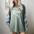Para Heart Paraprofessional Teacher Paraeducator Women's Comfort Colors T-Shirt Berry