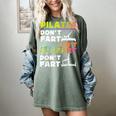 Pilates Instructor Teacher Watercolor Pilates Don't Fart Men Women Kids Women's Comfort Colors T-Shirt Berry