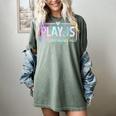 Play Is Learning Kindergarten Teacher Team Women Women's Comfort Colors T-Shirt Berry Play Is Learning Kindergarten Teacher Team Women Women's Comfort Colors T-Shirt Berry