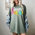 Pre-k Team Pencil Teacher Student Back To School Girls Women's Comfort Colors T-Shirt Berry Pre-k Team Pencil Teacher Student Back To School Girls Women's Comfort Colors T-Shirt Berry