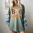 Preschool Boo Crew Preschool Halloween Teacher Women's Comfort Colors T-Shirt Berry