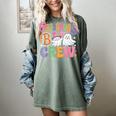 Preschool Boo Crew Preschool Teacher Student Halloween Women's Comfort Colors T-Shirt Berry