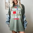 This Principal Loves Her School Teacher Appreciation Women's Comfort Colors T-Shirt Berry