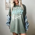 Put On A Happy Face Music Music Teacher Women's Comfort Colors T-Shirt Berry Put On A Happy Face Music Music Teacher Women's Comfort Colors T-Shirt Berry