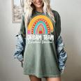 Rainbow Pencil Dream Exceptional Education Team SPED Teacher Women's Comfort Colors T-Shirt Berry