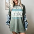Resource Teacher Tshirt Men Women Women's Comfort Colors T-Shirt Berry