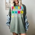 Retired Science Teacher Periodic Table Teacher Life Women's Comfort Colors T-Shirt Berry