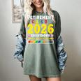 Retirement Primary Elementary Teacher 2026 Retiring Progress Women's Comfort Colors T-Shirt Berry