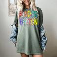Retro Kindergarten Dream Team Back To School Teacher Kids Women's Comfort Colors T-Shirt Berry
