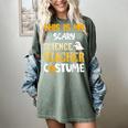 This Is My Scary Science Teacher Halloween Costumes Men Women Kids Women's Comfort Colors T-Shirt Berry
