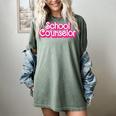 School Counselor Back To School Teacher Life Women's Comfort Colors T-Shirt Berry School Counselor Back To School Teacher Life Women's Comfort Colors T-Shirt Berry