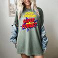 School Counselor Teacher Superhero Superpower Comic Book Women's Comfort Colors T-Shirt Berry