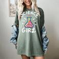 Science Girl Chemistry Biology Student Teacher Women's Comfort Colors T-Shirt Berry