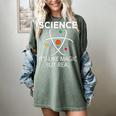Science It's Like Magic But Real Teachers Students Scientist Women's Comfort Colors T-Shirt Berry