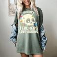 Science Teachers Love Brains Teachers Halloween Women's Comfort Colors T-Shirt Berry