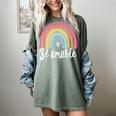 Sé Amable Spanish Bilingual Teacher Be Kind Boho Rainbow Women's Comfort Colors T-Shirt Berry Sé Amable Spanish Bilingual Teacher Be Kind Boho Rainbow Women's Comfort Colors T-Shirt Berry