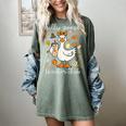 Silly Goose Teachers Club Cozy Fall Teacher Women's Comfort Colors T-Shirt Berry