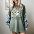 Silly Teacher Goose On The Loose School Out Summer Women Men Women's Comfort Colors T-Shirt Berry