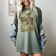 Skeleton Book Floral Skull Halloween Teacher Costume Women's Comfort Colors T-Shirt Berry Skeleton Book Floral Skull Halloween Teacher Costume Women's Comfort Colors T-Shirt Berry