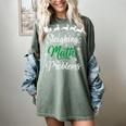 Sleighing Math Problem Xmas In Math Teacher Christmas Men Women Women's Comfort Colors T-Shirt Berry