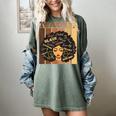 Smart Teacher Afro Girl Melanin African American Wowen Women's Comfort Colors T-Shirt Berry