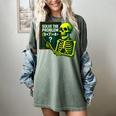 Solve The Problem Skeleton Teacher Halloween Math Six Seven Women's Comfort Colors T-Shirt Berry Solve The Problem Skeleton Teacher Halloween Math Six Seven Women's Comfort Colors T-Shirt Berry