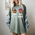 Sped Teacher Halloween First Spooky Then Data Sped Ed Team Women's Comfort Colors T-Shirt Berry