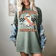 In My Spooky Math Teacher Era Groovy Retro Halloween Costume For Men Women Women's Comfort Colors T-Shirt Berry In My Spooky Math Teacher Era Groovy Retro Halloween Costume For Men Women Women's Comfort Colors T-Shirt Berry