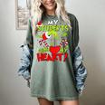 My Students Stole My Heart Teacher Holiday Merry Christmas Women's Comfort Colors T-Shirt Berry My Students Stole My Heart Teacher Holiday Merry Christmas Women's Comfort Colors T-Shirt Berry