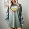 Super Heroe Maestra Espanol Spanish Super Teacher Women's Comfort Colors T-Shirt Berry