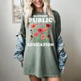 Support Public Education Cute Floral Teacher Red For Ed Women's Comfort Colors T-Shirt Berry Support Public Education Cute Floral Teacher Red For Ed Women's Comfort Colors T-Shirt Berry