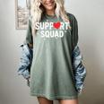 Support Squad Cute Heart Supportive Teacher Team Member Women's Comfort Colors T-Shirt Berry Support Squad Cute Heart Supportive Teacher Team Member Women's Comfort Colors T-Shirt Berry
