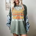 I Teach The Cutest Pumpkins Tshirt Halloween Teacher Women's Comfort Colors T-Shirt Berry I Teach The Cutest Pumpkins Tshirt Halloween Teacher Women's Comfort Colors T-Shirt Berry