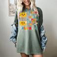 I Teach The Cutest Pumpkins Preschool Teacher Halloween Women's Comfort Colors T-Shirt Berry