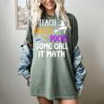 I Teach Hocus Pocus Some Call It Math Teacher Women's Comfort Colors T-Shirt Berry
