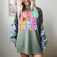Teach Love Inspire Preppy Back To School Teacher Women Women's Comfort Colors T-Shirt Berry Teach Love Inspire Preppy Back To School Teacher Women Women's Comfort Colors T-Shirt Berry